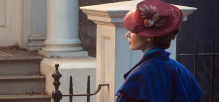 First Look At Emily Blunt In Mary Poppins Returns!