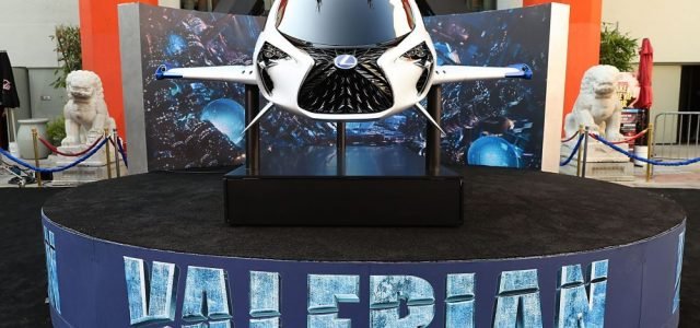 Lexus’ Skyjet Arrives At The Valerian Premiere