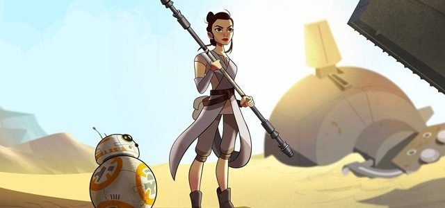 Watch: Star Wars Forces Of Destiny Short Featuring Rey & BB-8