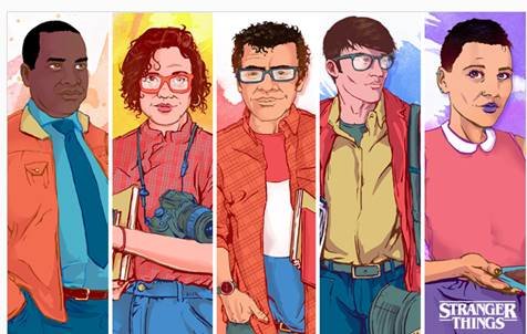 Stranger Things: How The Characters Would Look In 2017