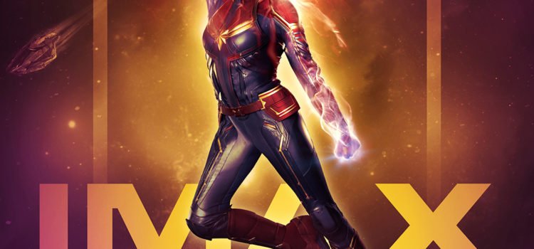 Brie Larson is Badass in IMAX’s Exclusive Captain Marvel Artwork
