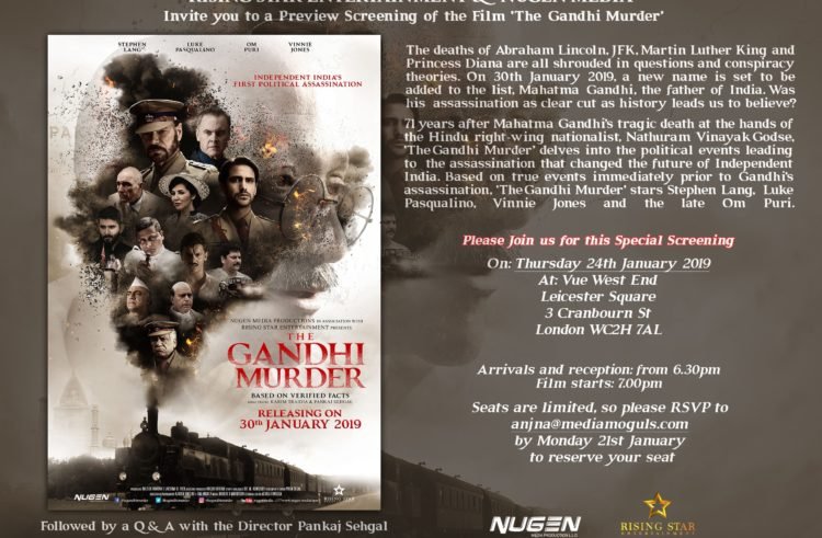 The Gandhi Murder – New film questions whether the British were complicit in Gandhi’s Assassination?
