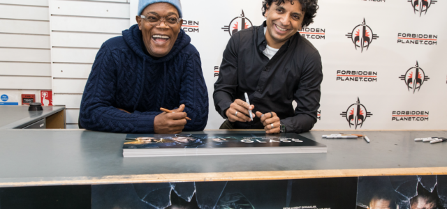 Samuel L. Jackson and M. Night Shyamalan head to Forbidden Planet