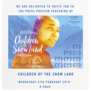 CHILDREN OF THE SNOW LAND In UK Cinemas and On Demand from 14 March 2019
