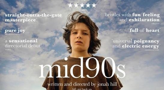 Mid90s is released in UK and Irish cinemas today, 12th April 2019