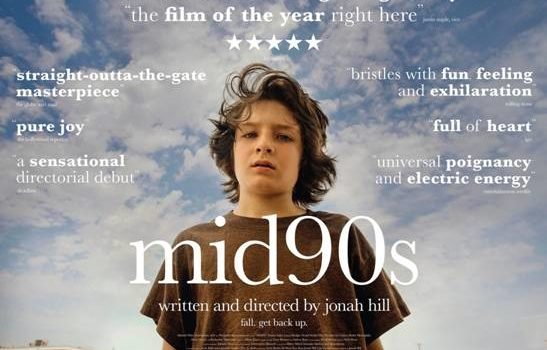 Mid90s is released in UK and Irish cinemas today, 12th April 2019