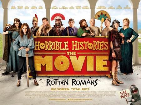 HORRIBLE HISTORIES: THE MOVIE – ROTTEN ROMANS IN CINEMAS NOW