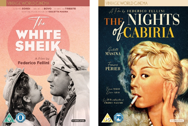 FELLINI’S THE WHITE SHEIK & NIGHTS OF CABIRIA | 4K restored versions to be released as part of Studiocanal’s Vintage World Cinema Collection