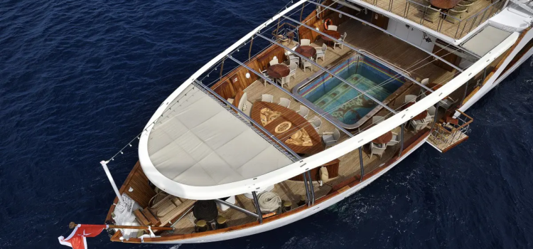 Renting a superyacht for filming